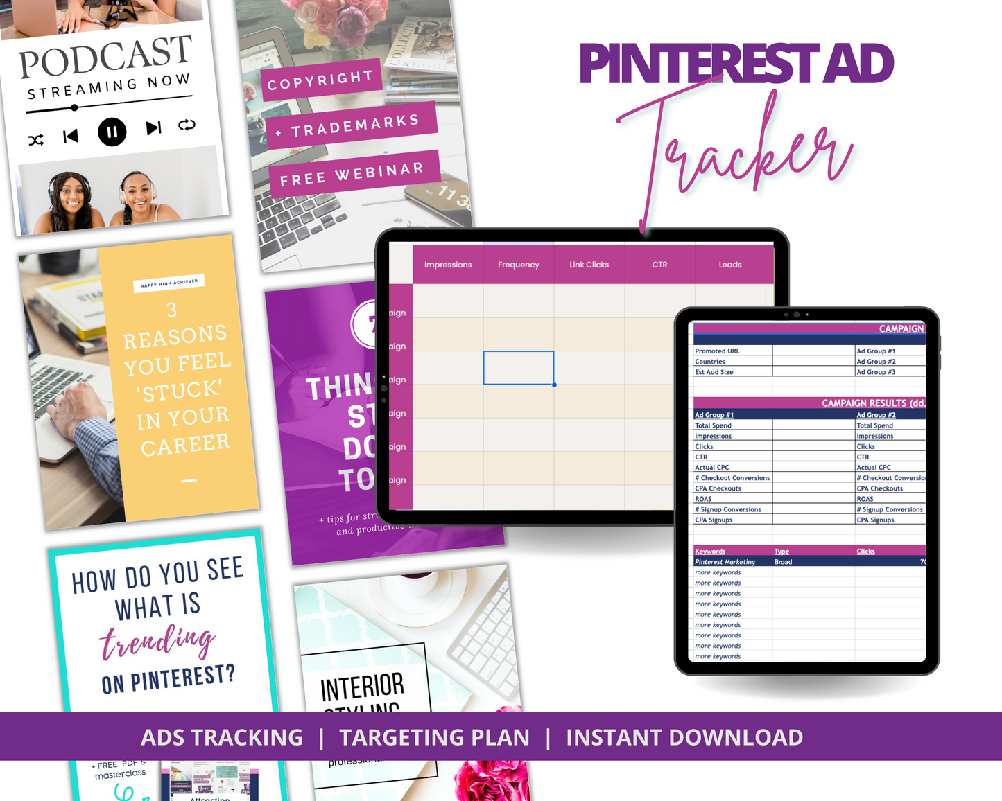 Pinterest Ad Tracker