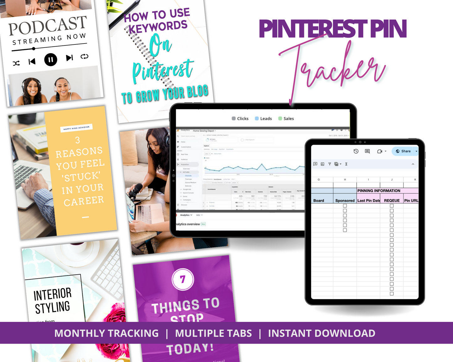 Pinterest Pin Tracker
