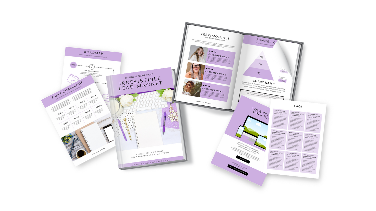 eBook Template Canva