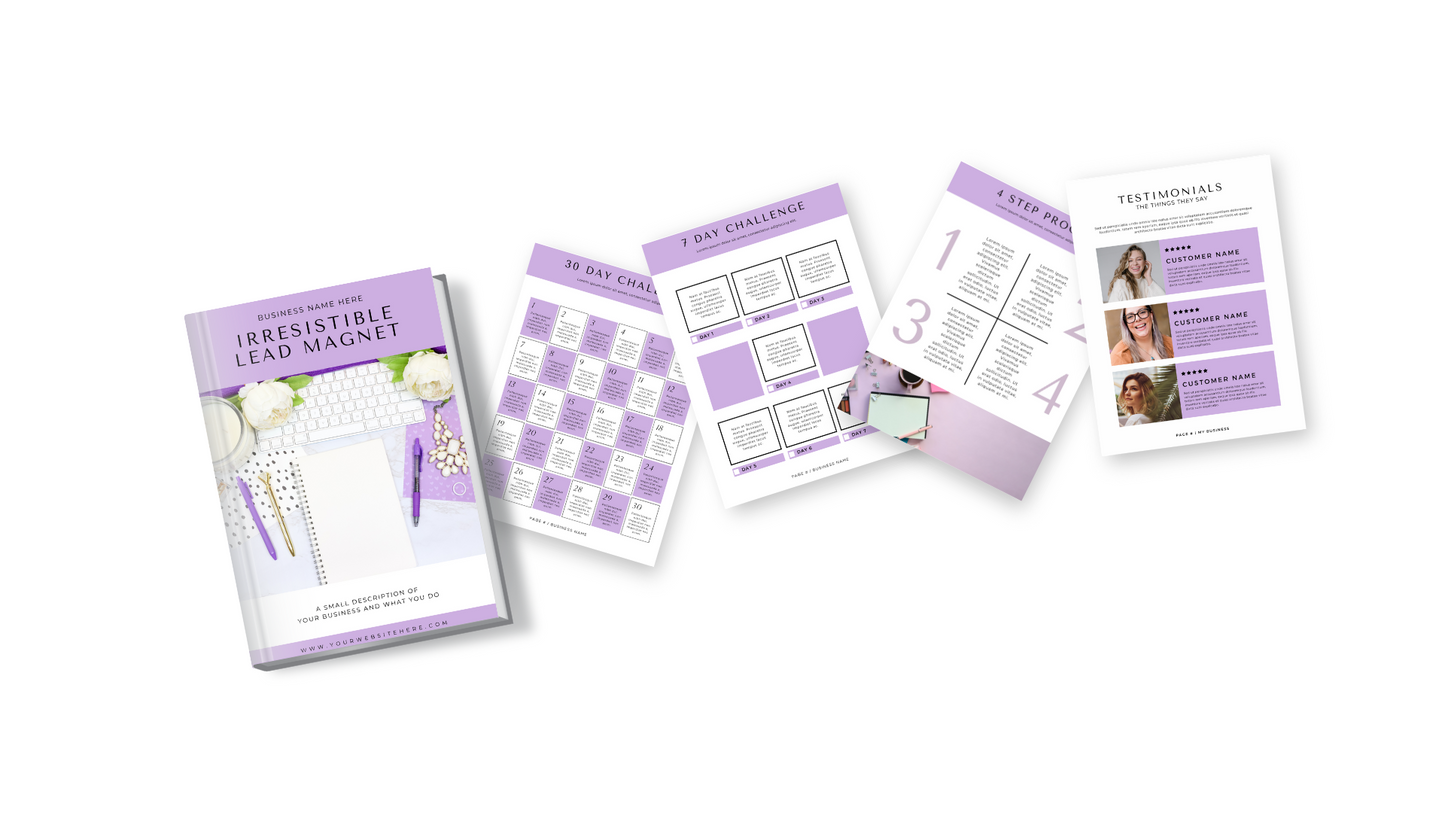 eBook Template Canva