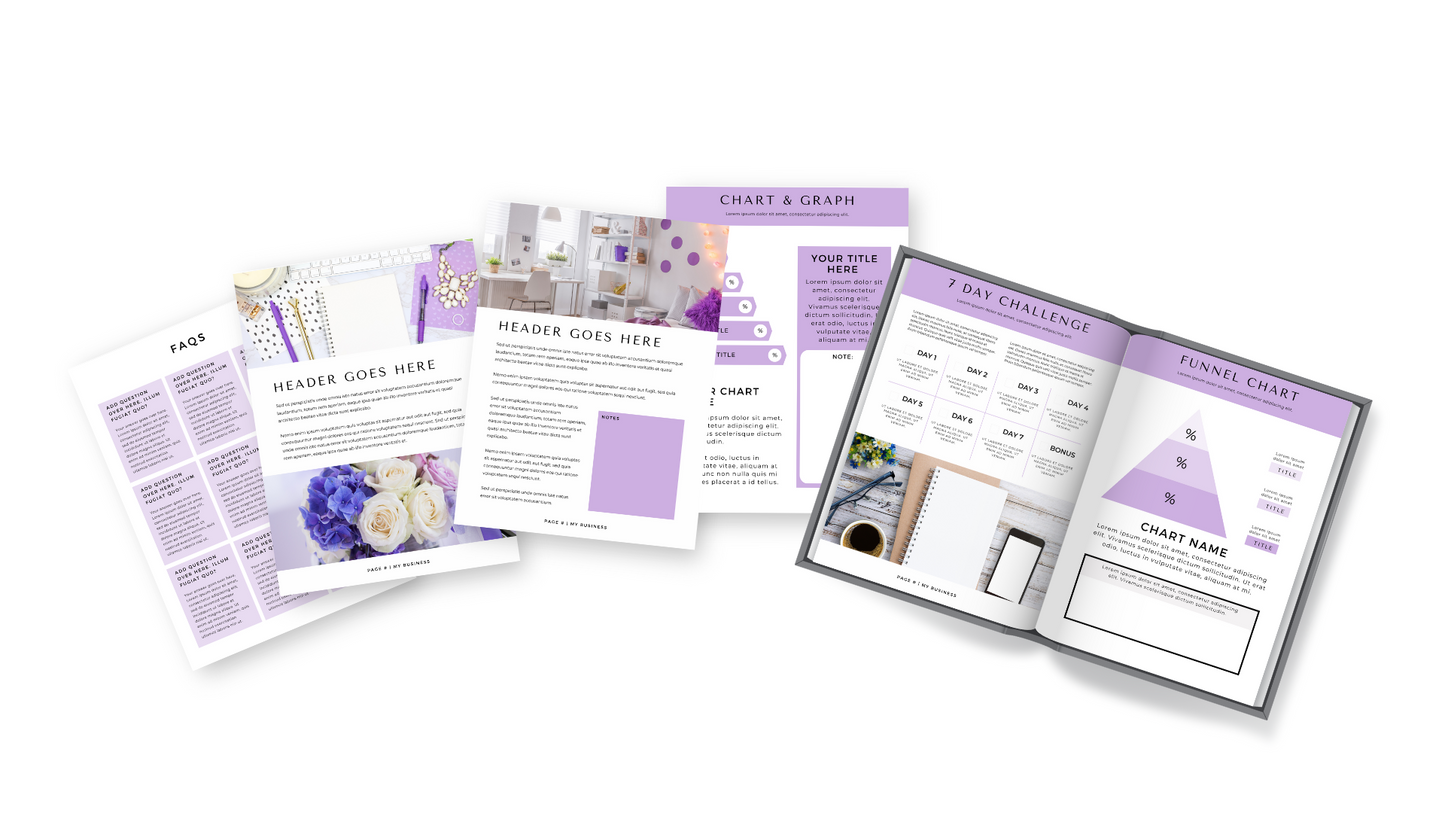 eBook Template Canva