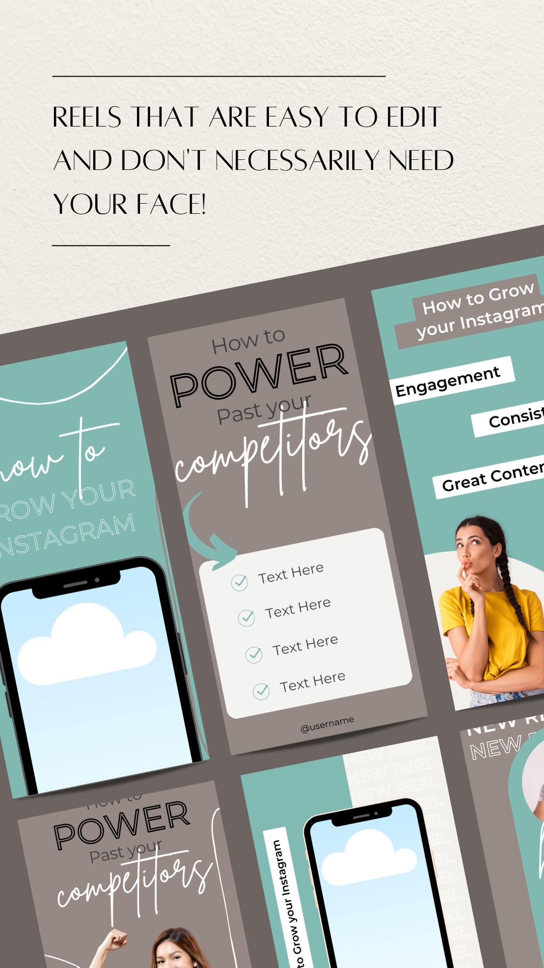 60+ Instagram Reel Templates | Editable Instagram Reels Video Templates
