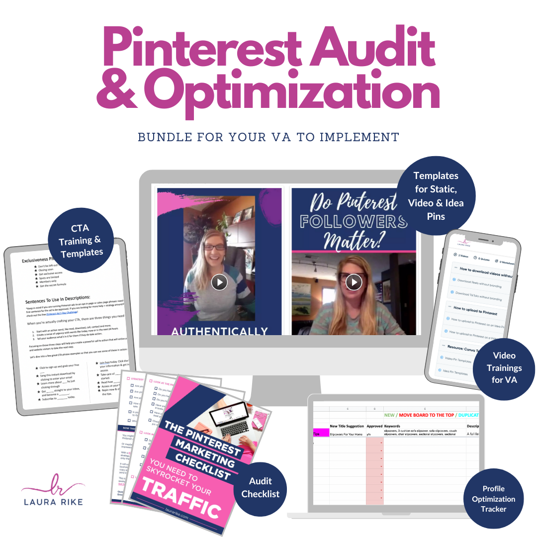 Pinterest Optimization Bundle: SOPs, Trainings & Templates for Seamless Scaling