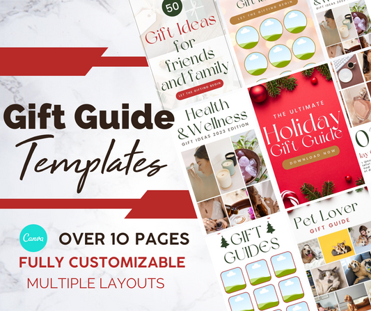 15 Holiday Gift Guide Pinterest Pin Templates