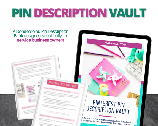 Pin Description Vault for Service Based Business